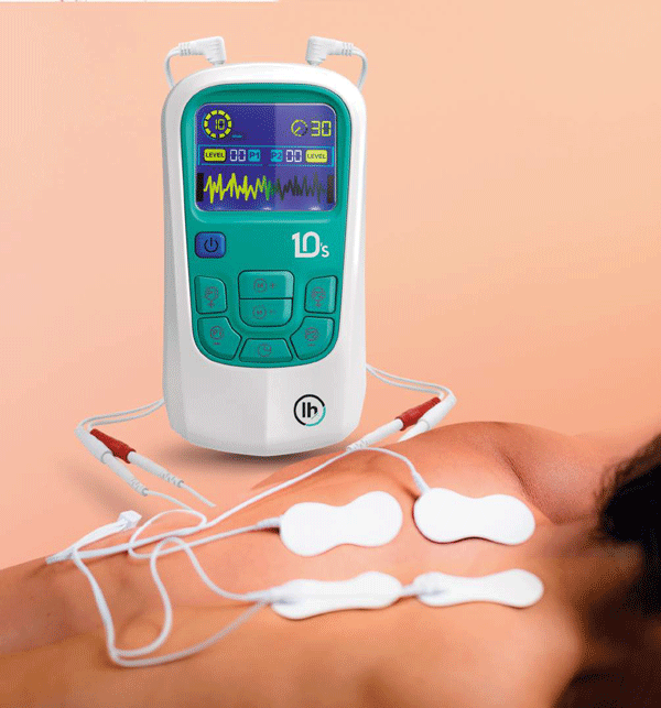 Instrumento de fisioterapia de pulsos de baja frecuencia Tens DAM Blanco
